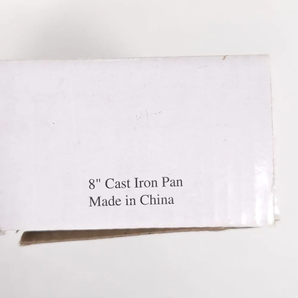 NEW Cast Iron Skillet Pan‎ 8” Inch